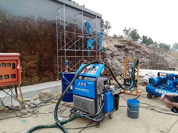 聚脲噴涂機JNJX-H5600(T)(圖2) 聚脲噴涂機JNJX-H5600(T)形象墻防腐噴涂