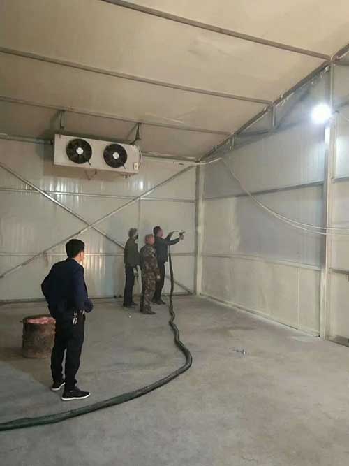 冷庫噴聚氨酯10公分多少錢(圖1) 冷庫噴聚氨酯10公分多少錢