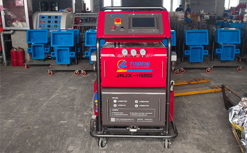 聚氨酯硬質仿木發泡機(圖1) H5800PLC聚氨酯硬質仿木發泡機