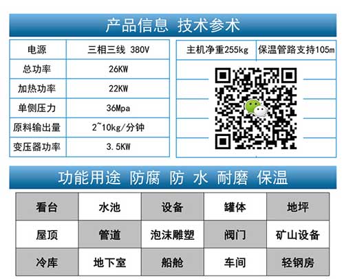 兩墻中間填充什么隔熱保溫材料 硬泡組合料(圖3) 硬泡組合料高壓機參數
