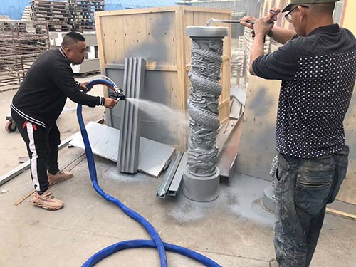 泡沫雕塑用什么硬化(圖4) 泡沫雕塑用聚脲硬化