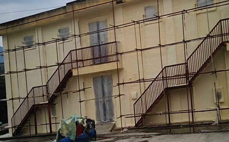 外墻噴涂設備(圖2) 外墻噴涂保溫