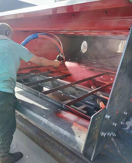 鋼結構表面防腐蝕涂層聚脲施工(圖2) 鋼結構表面防腐蝕涂層聚脲施工